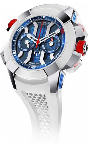 Review Jacob & Co Epic x Chrono Messi Titanium EC423.32 Replica watch - Click Image to Close